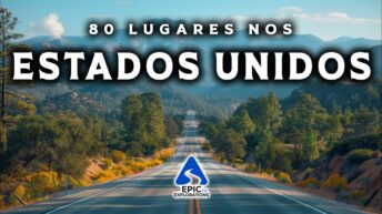 Maravilhas dos Estados Unidos | 80 Lugares Mais Bonitos para Visitar nos EUA | Guia de Viagem em 4K