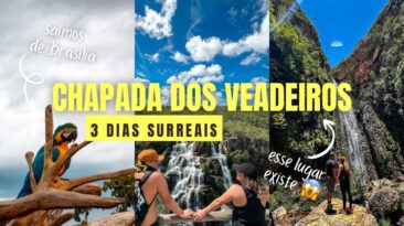 3 DIAS na Chapada dos Veadeiros saindo de Brasília (lugares SURREAIS 😱)