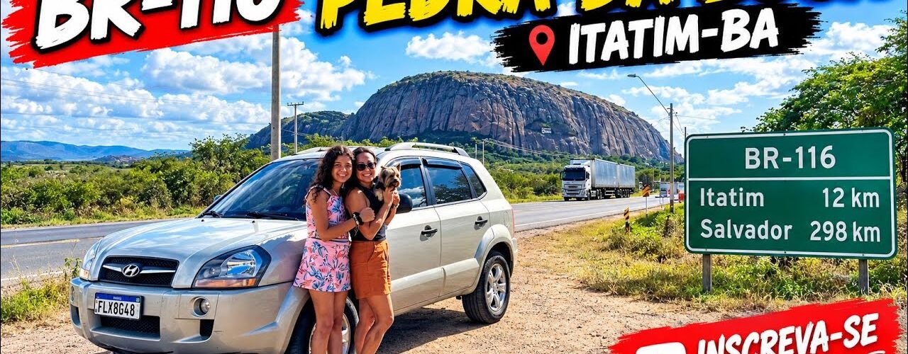 21-Viagem de Carro ao Nordeste, RETORNO Saindo de  Nova Soure-Ba, Pedra da Boca Até Poções-BA BR-116