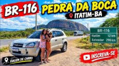 21-Viagem de Carro ao Nordeste, RETORNO Saindo de  Nova Soure-Ba, Pedra da Boca Até Poções-BA BR-116