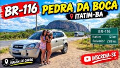 21-Viagem de Carro ao Nordeste, RETORNO Saindo de  Nova Soure-Ba, Pedra da Boca Até Poções-BA BR-116