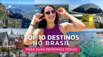 MELHORES LUGARES PARA VIAJAR NO BRASIL | TOP 10 DESTINOS NACIONAIS PARA AS FÉRIAS
