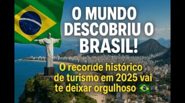 TURISMO NO BRASIL EM 2025 BATE RECORDE HISTORICO! o mundo está descobrindo o Brasil 🇧🇷✨