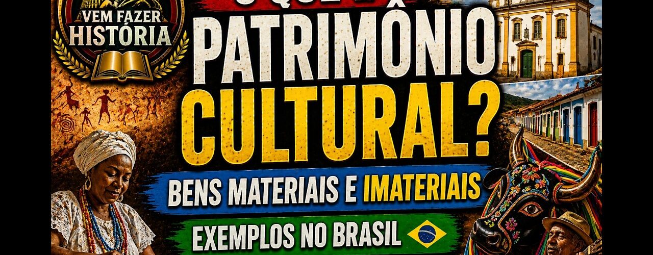 O QUE É PATRIMÔNIO CULTURAL? (EM 3 MINUTOS!)