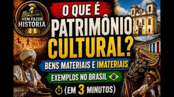 O QUE É PATRIMÔNIO CULTURAL? (EM 3 MINUTOS!)